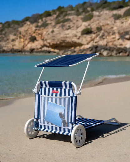Beach hammock with wheels and parasol – FREYA