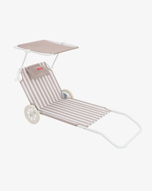 Beach hammock with wheels and parasol – FREYA