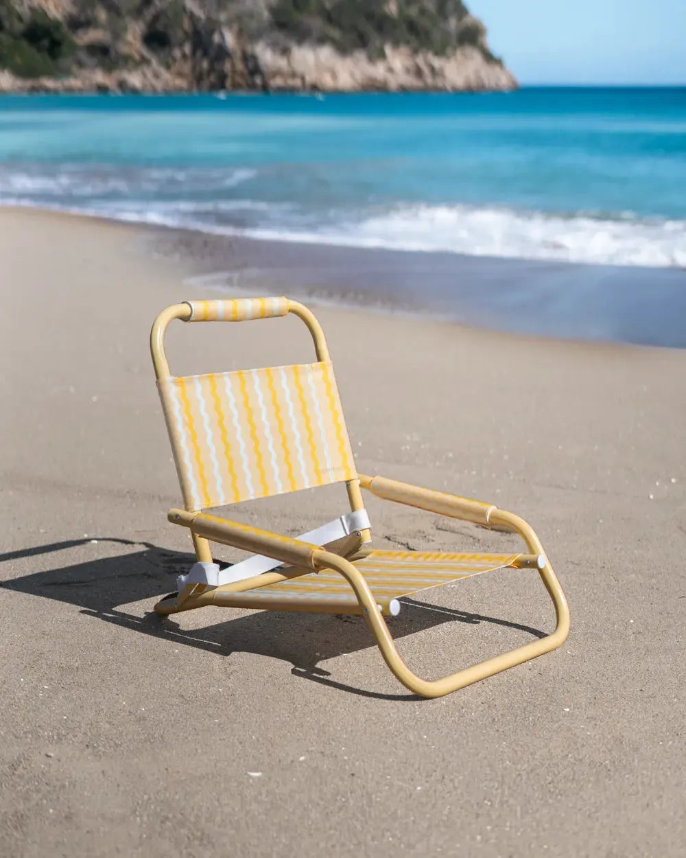 Foldable low beach chair – BAMBINA