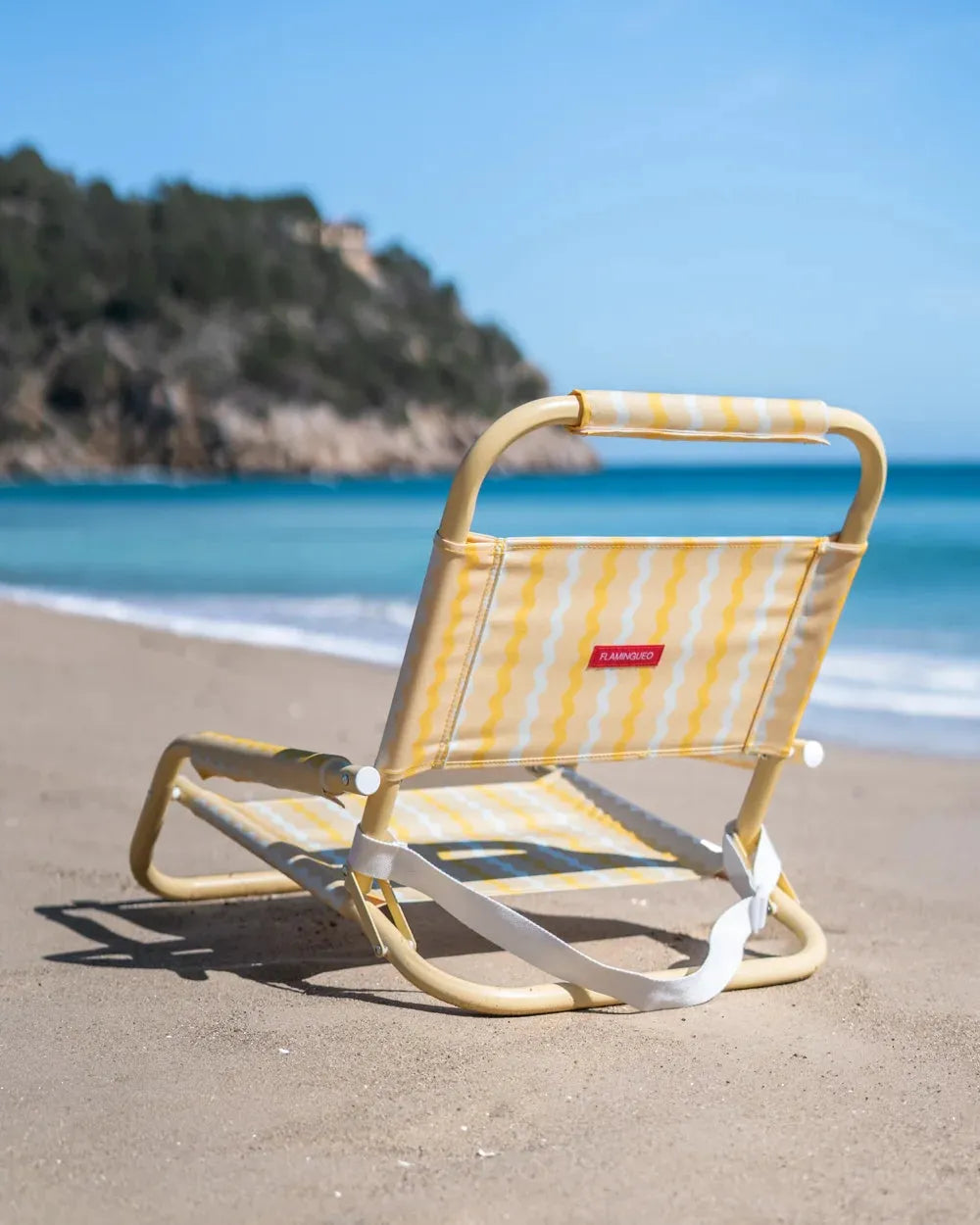 Foldable low beach chair – BAMBINA