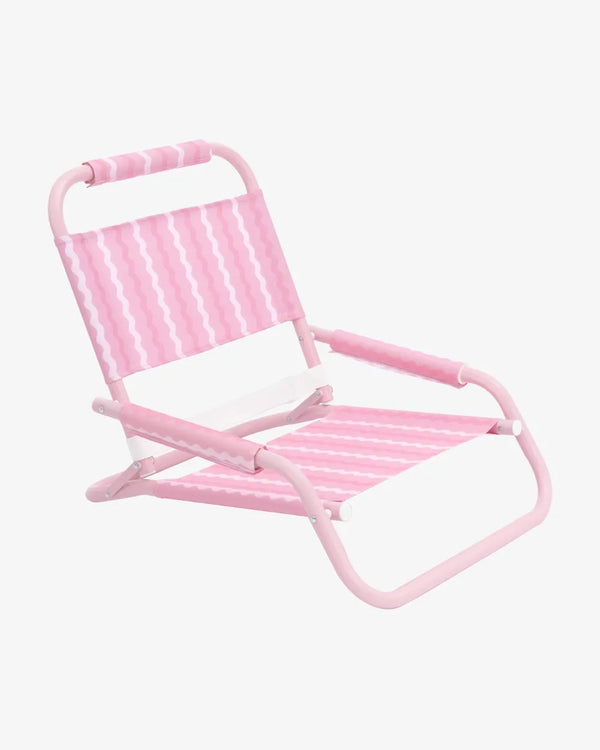 Foldable low beach chair – BAMBINA