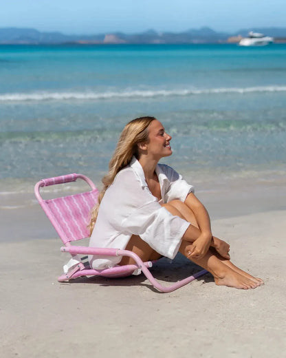 Foldable low beach chair – BAMBINA