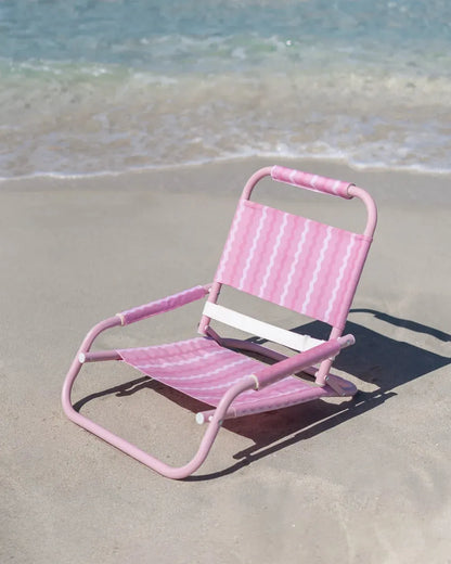 Foldable low beach chair – BAMBINA
