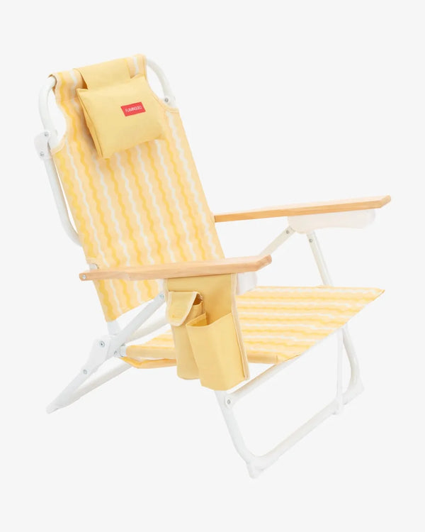 Reclining Beach Chair with Cooler – ECHO