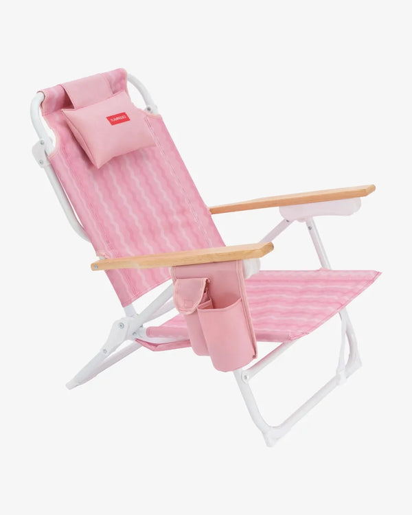 Reclining Beach Chair with Cooler – ECHO