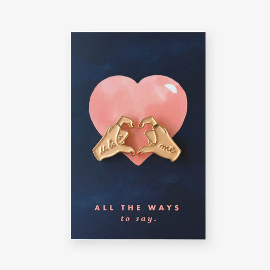 Hands of love - Pin
