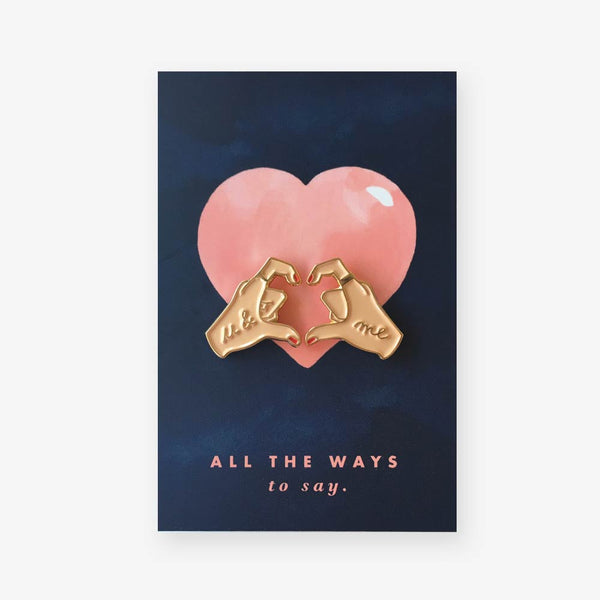 Hands of love - Pin