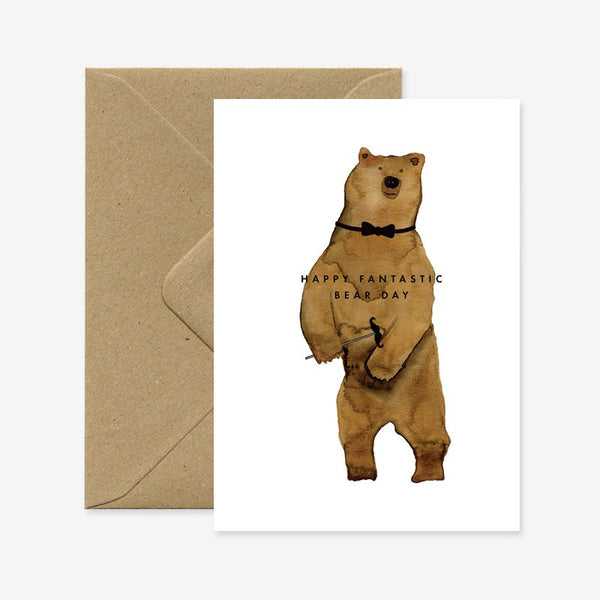 Happy bearday - Greeting Card