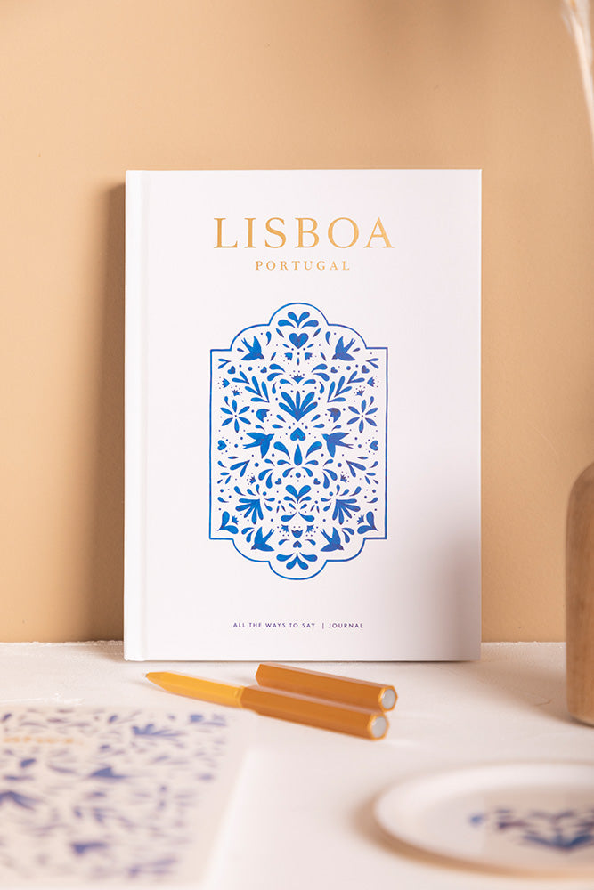 Lisbon - Hardcover A5 notebook