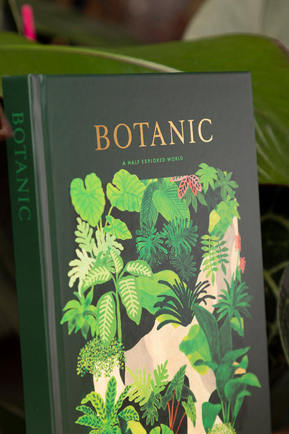 Botanic - Cahier relié cartonné A5