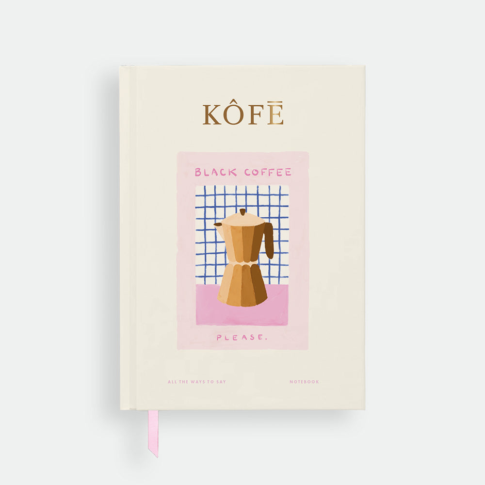 Coffee - Hardcover notebook A5