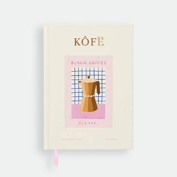 Coffee - Hardcover notebook A5