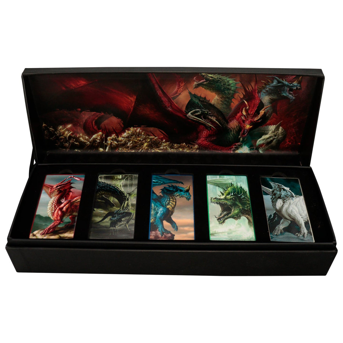 Dungeons & Dragons Collector Bar Set - Chromatic Dragons