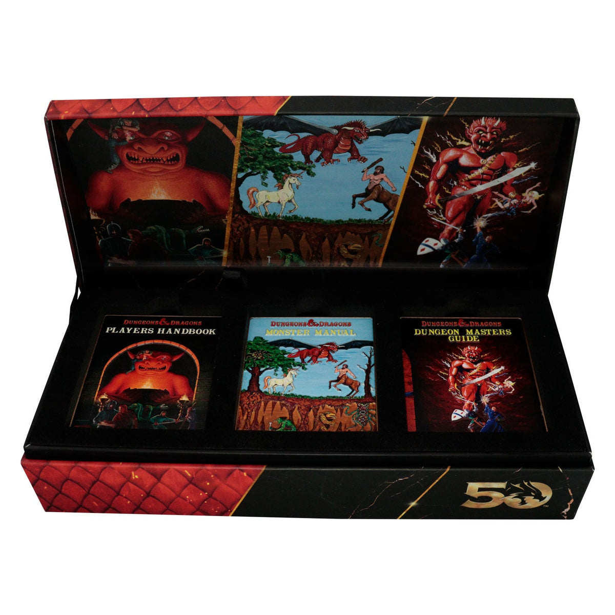 Dungeons & Dragons Collector Bar Set - 50th Anniversary 1st Edition Book Cover