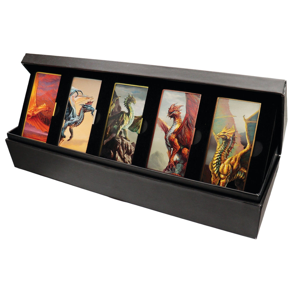 Dungeons & Dragons Collector's Item - Metallic Dragons Set of Five Ingots