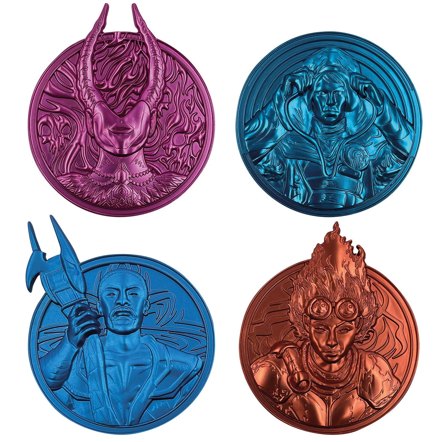 Set de médaillons collector Magic: The Gathering - Planeswalkers