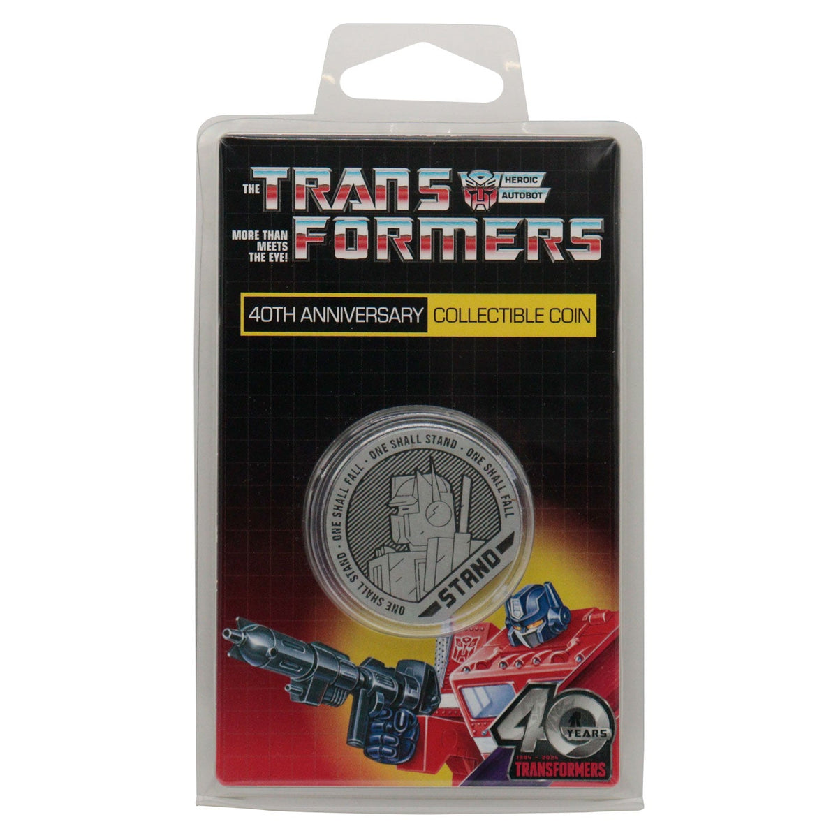 Transformers Collector's Coin - 40th Anniversary