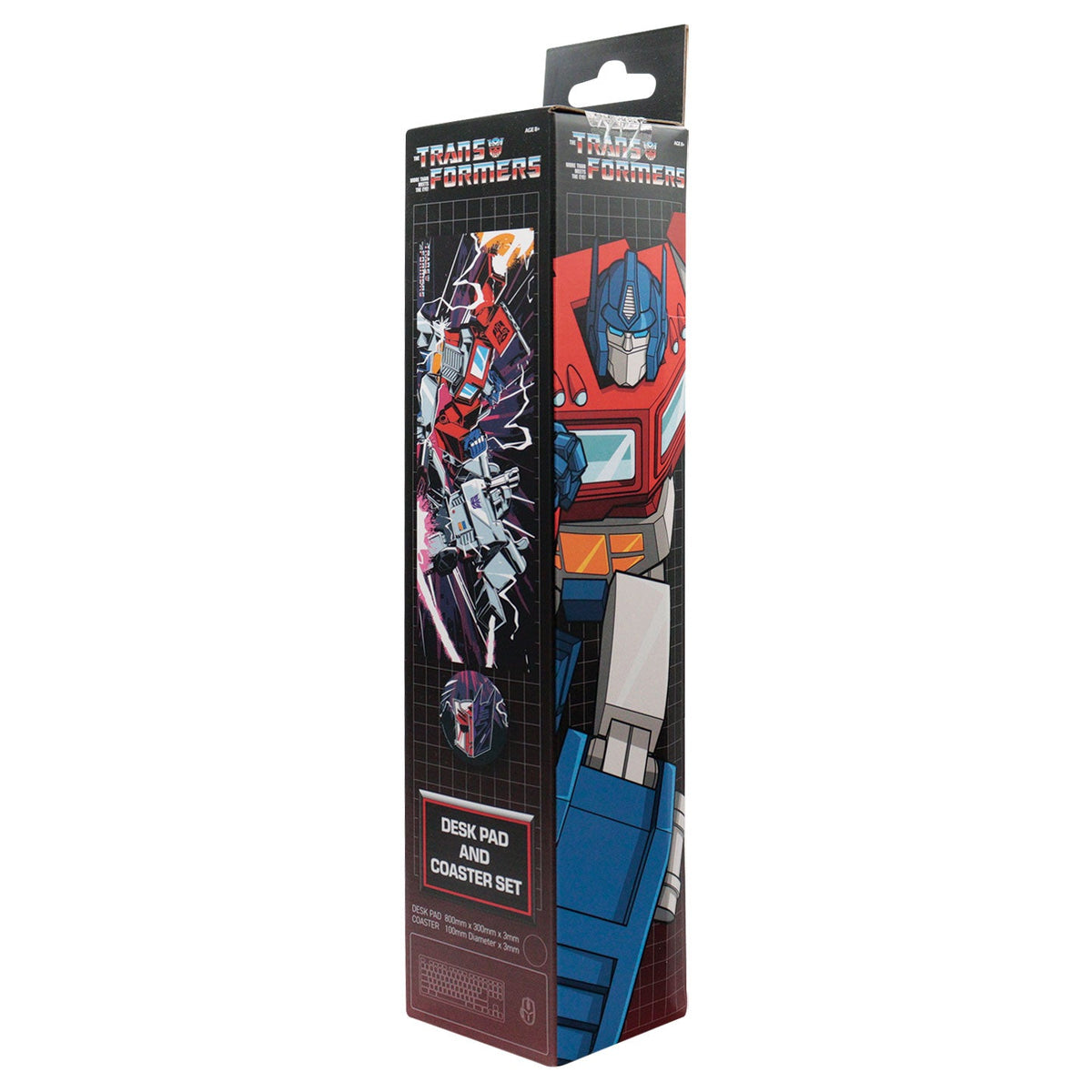 Desk pad & Transformers coaster set