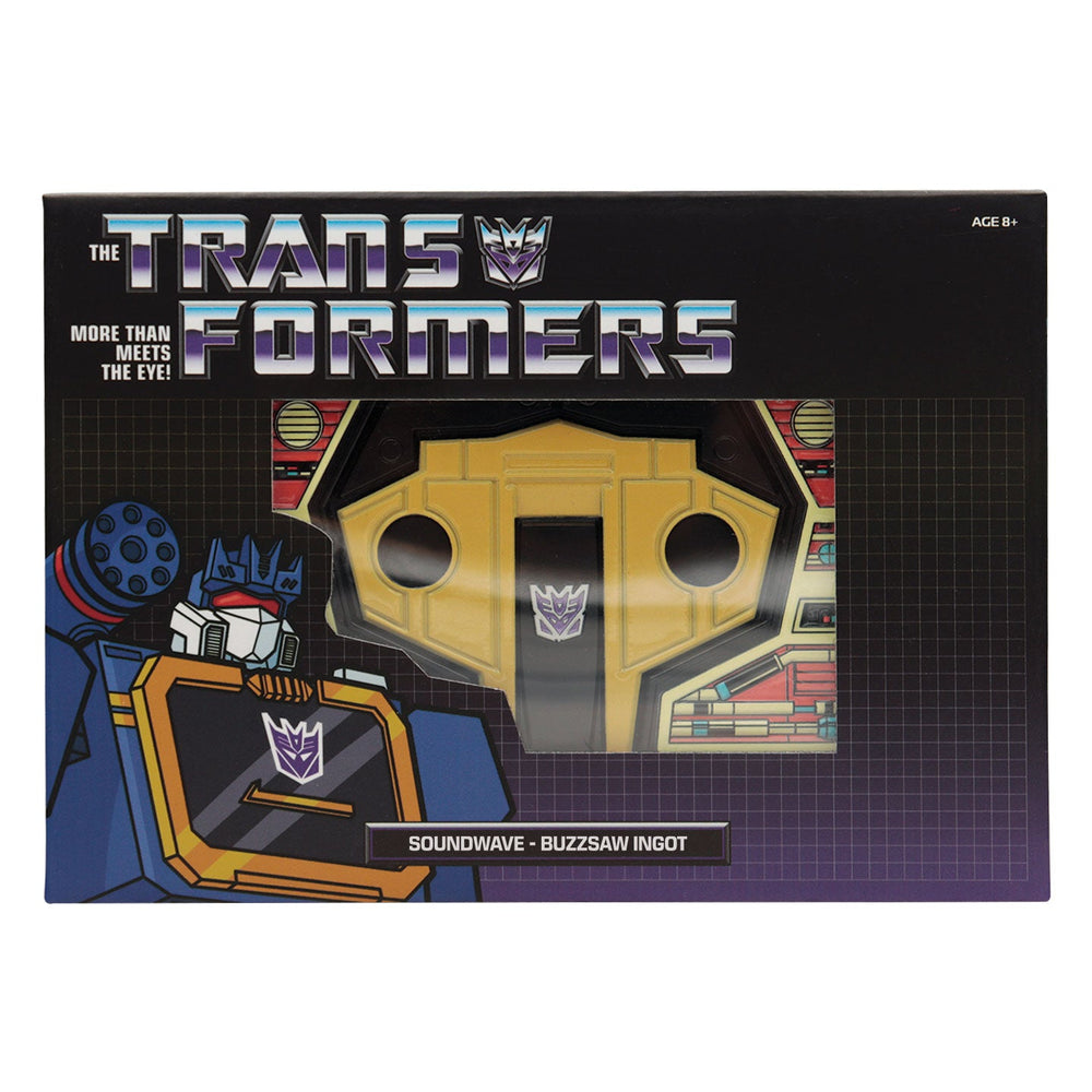 Réplique collector Transformers - Soundwave/Buzzsaw Cassette Tape