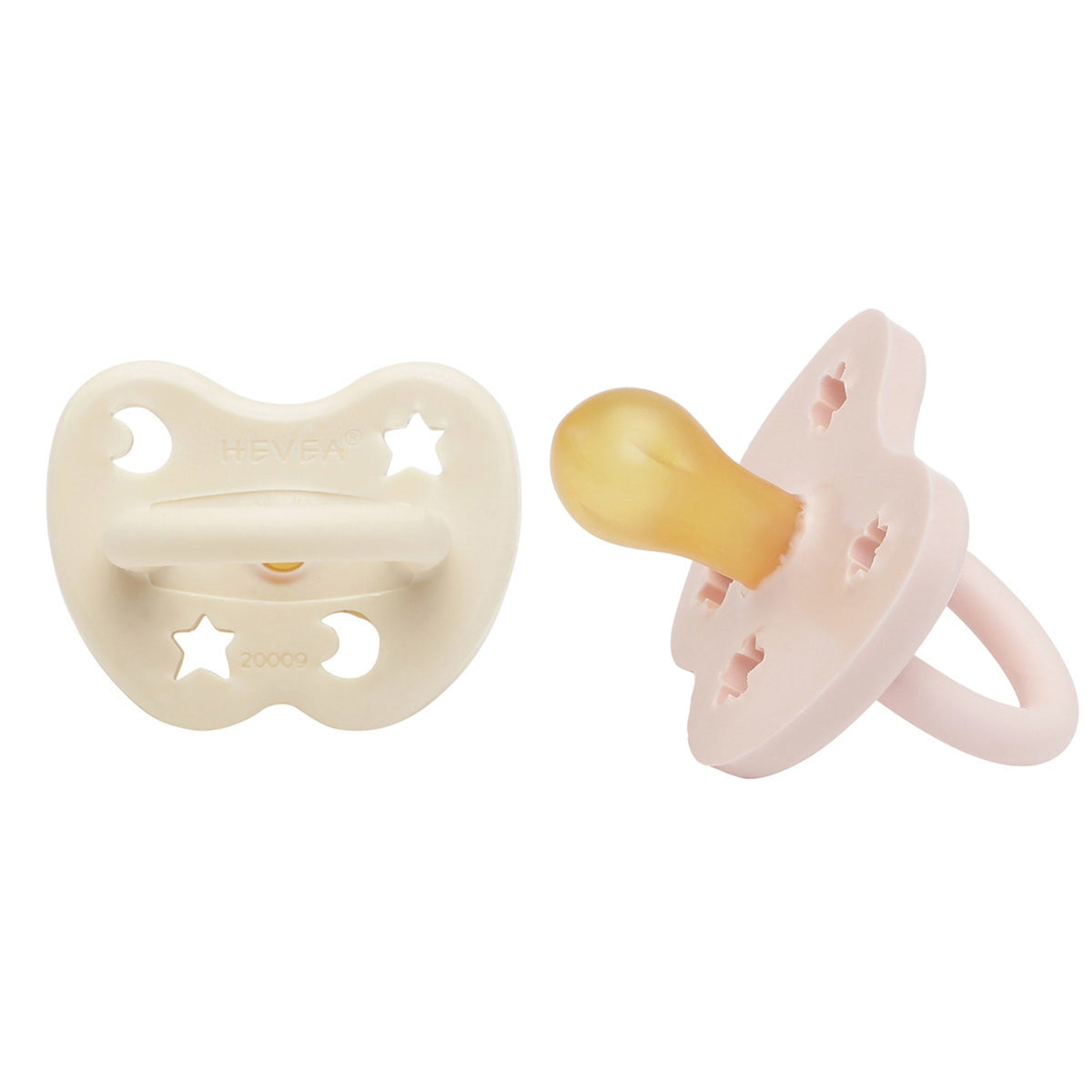 Lot de 2 sucettes rondes – 3 à 36 mois