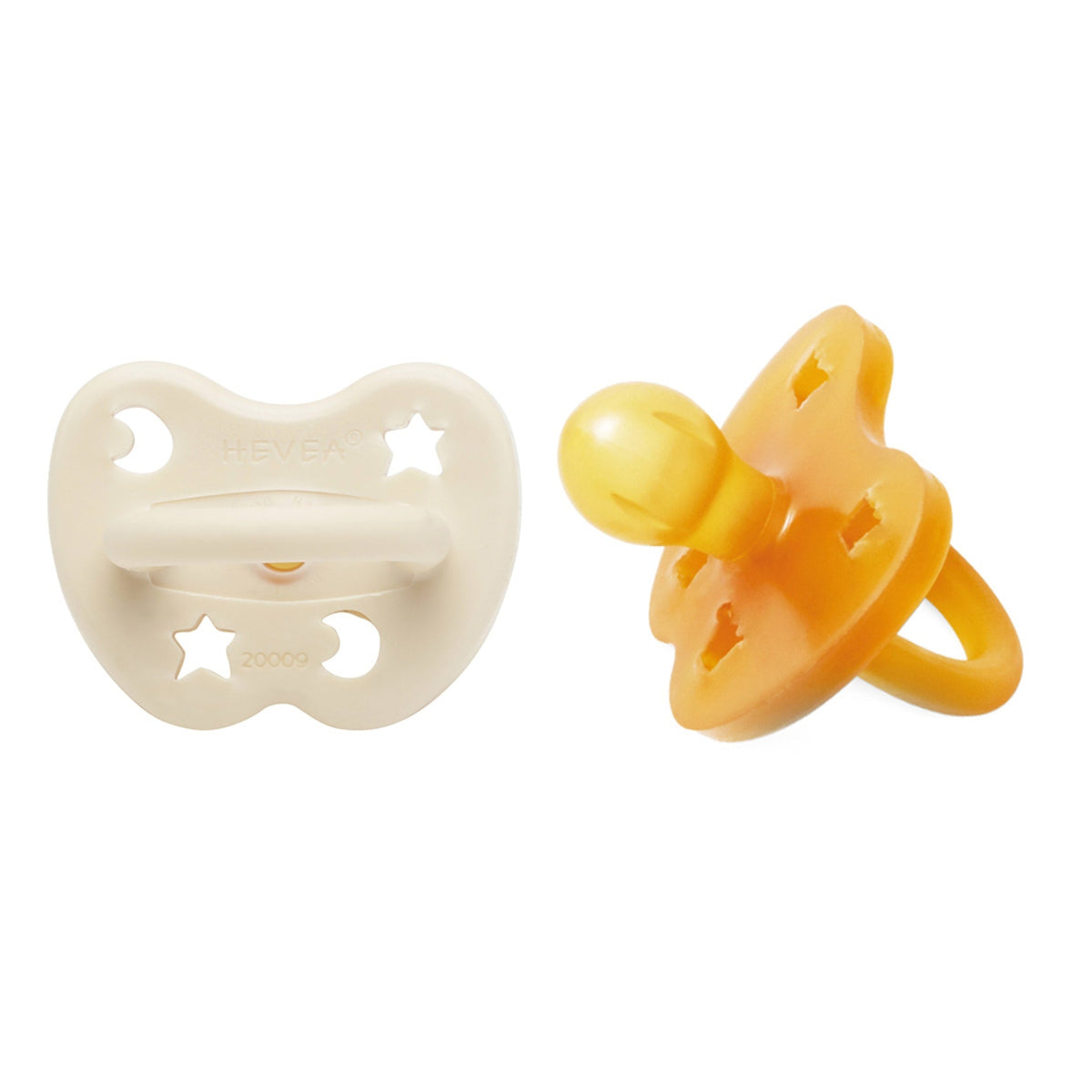 Lot de 2 sucettes rondes – 3 à 36 mois