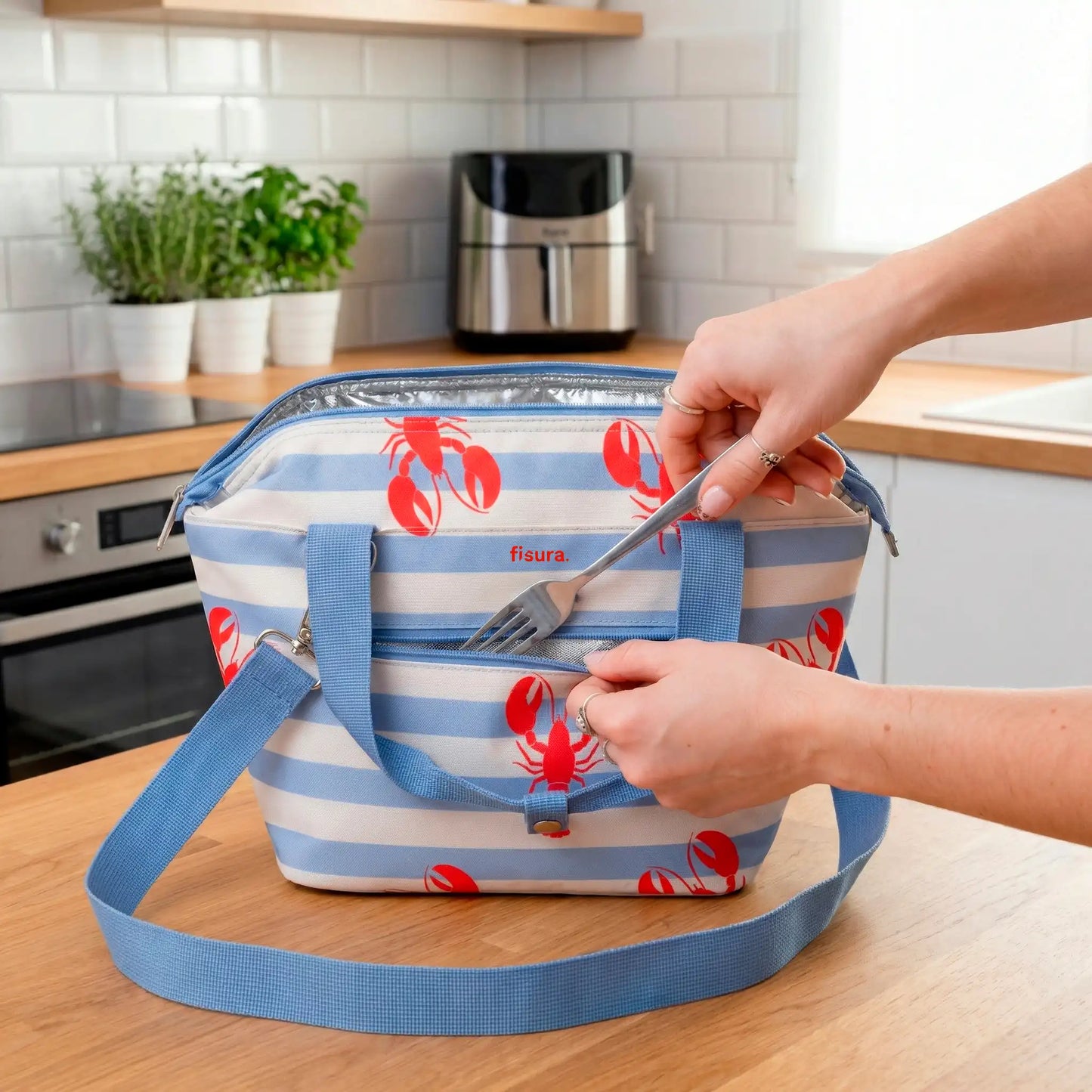 Sac Isotherme Porte-Aliments « Homards » – Fisura – vue 5