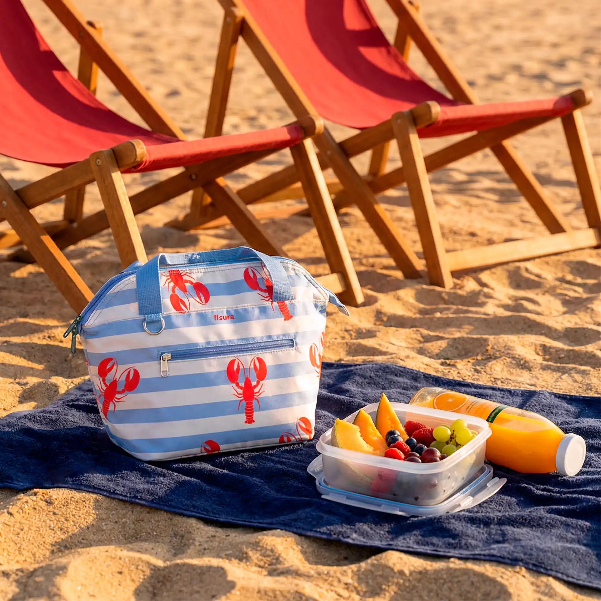 Sac Isotherme Porte-Aliments « Homards » – Fisura – vue 6