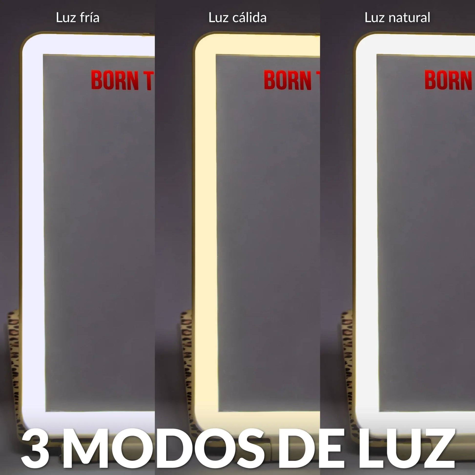 Miroir LED Portable Léopard – Fisura – vue 6