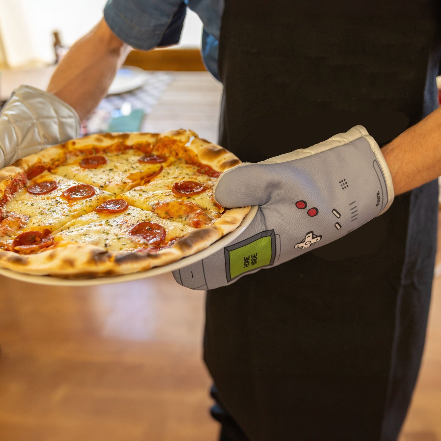 "Gamer" oven mitts