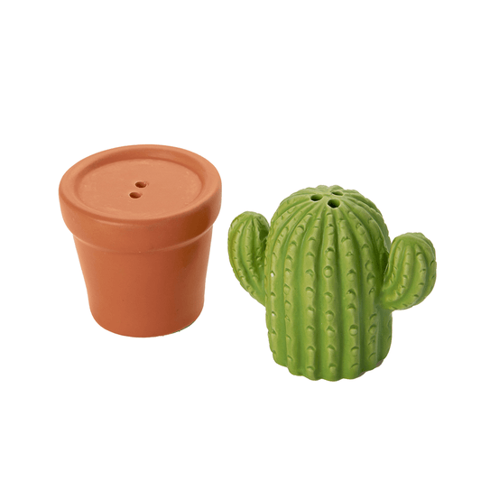 "Cactus" salt and pepper shakers