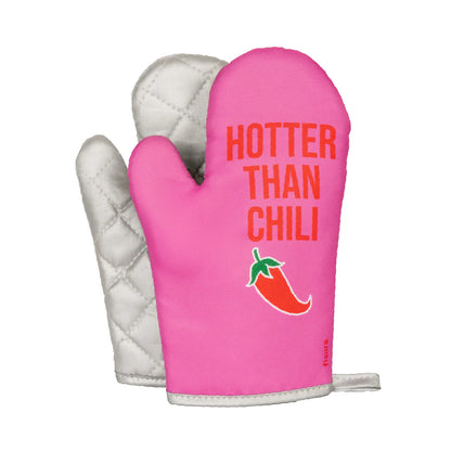 "Hotter than Chili" Oven Mitts