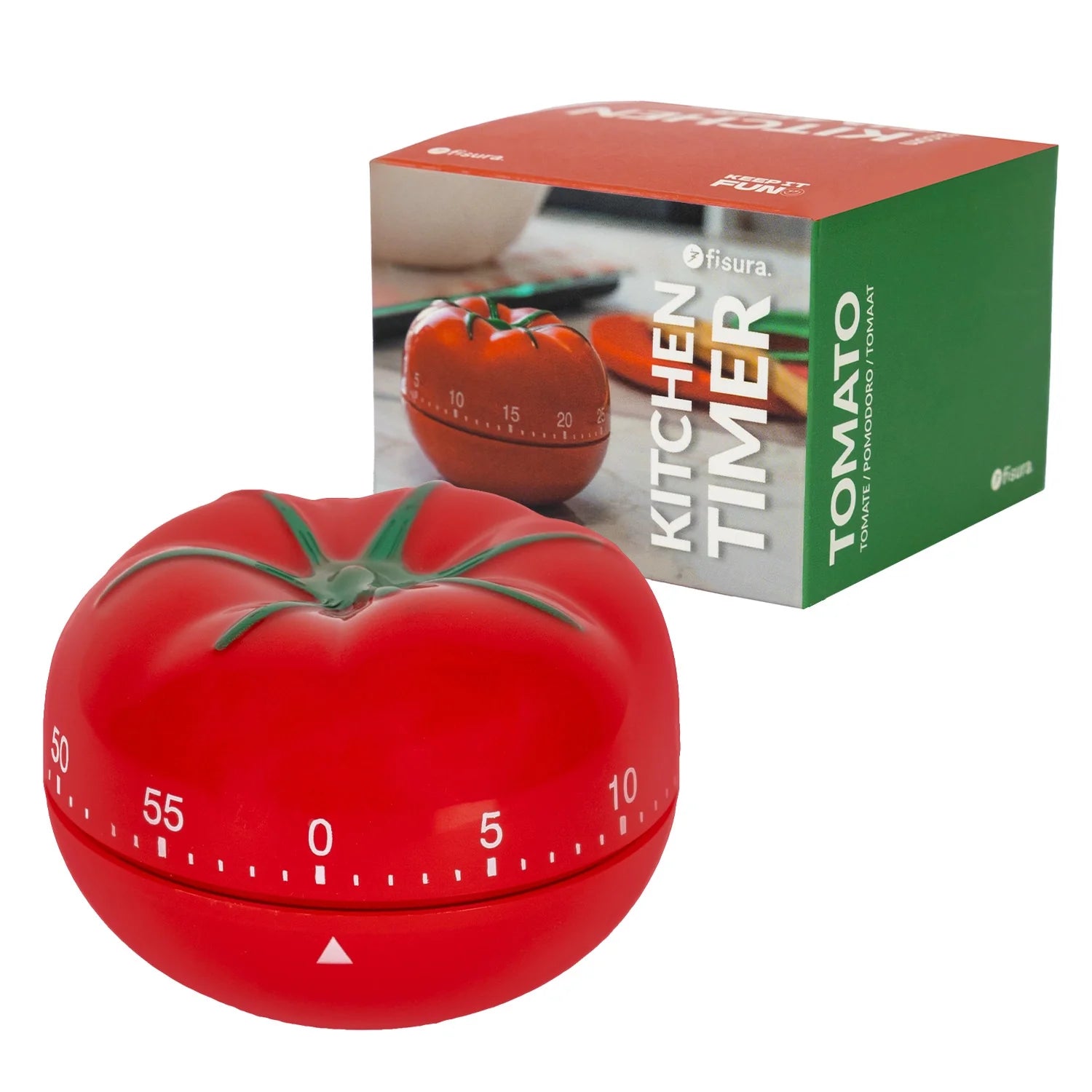 Minuteur de Cuisine « Tomate » – Fisura