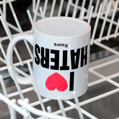 Tasse « I love haters » – Fisura – vue 6