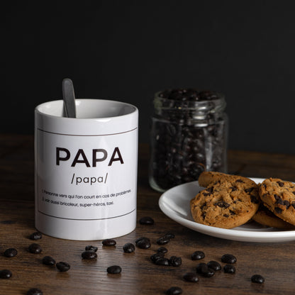 Tasse « Papa » Français – Fisura – vue 2