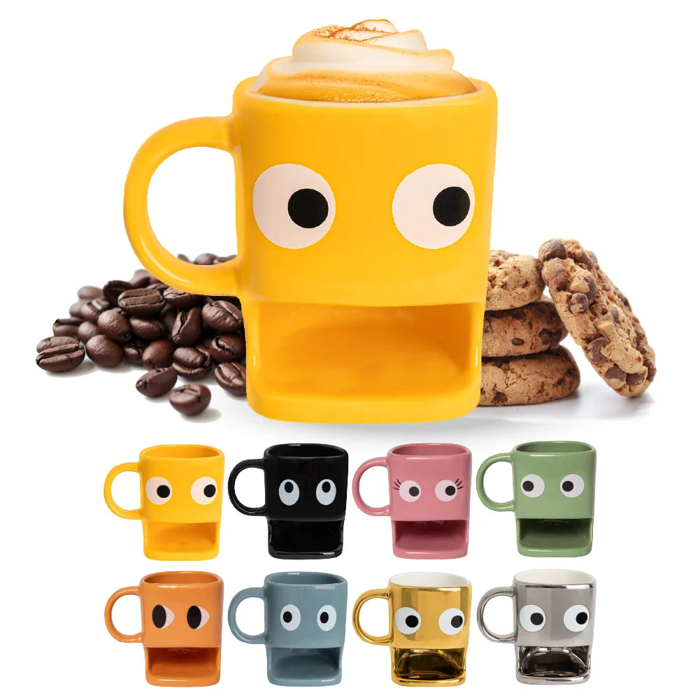 Yellow biscuit cup