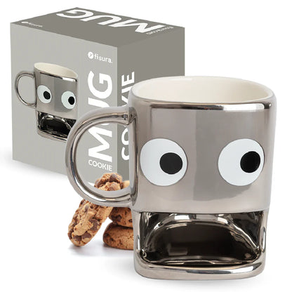 Tasse pour Biscuits Argentée – Fisura