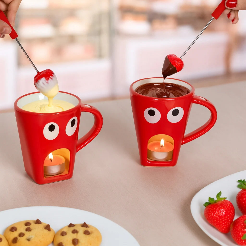 Tasse Fondue Motif Yeux – Fisura – vue 6