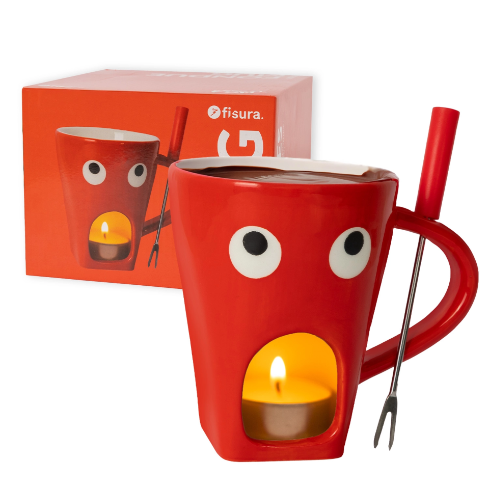 Tasse Fondue Motif Yeux – Fisura