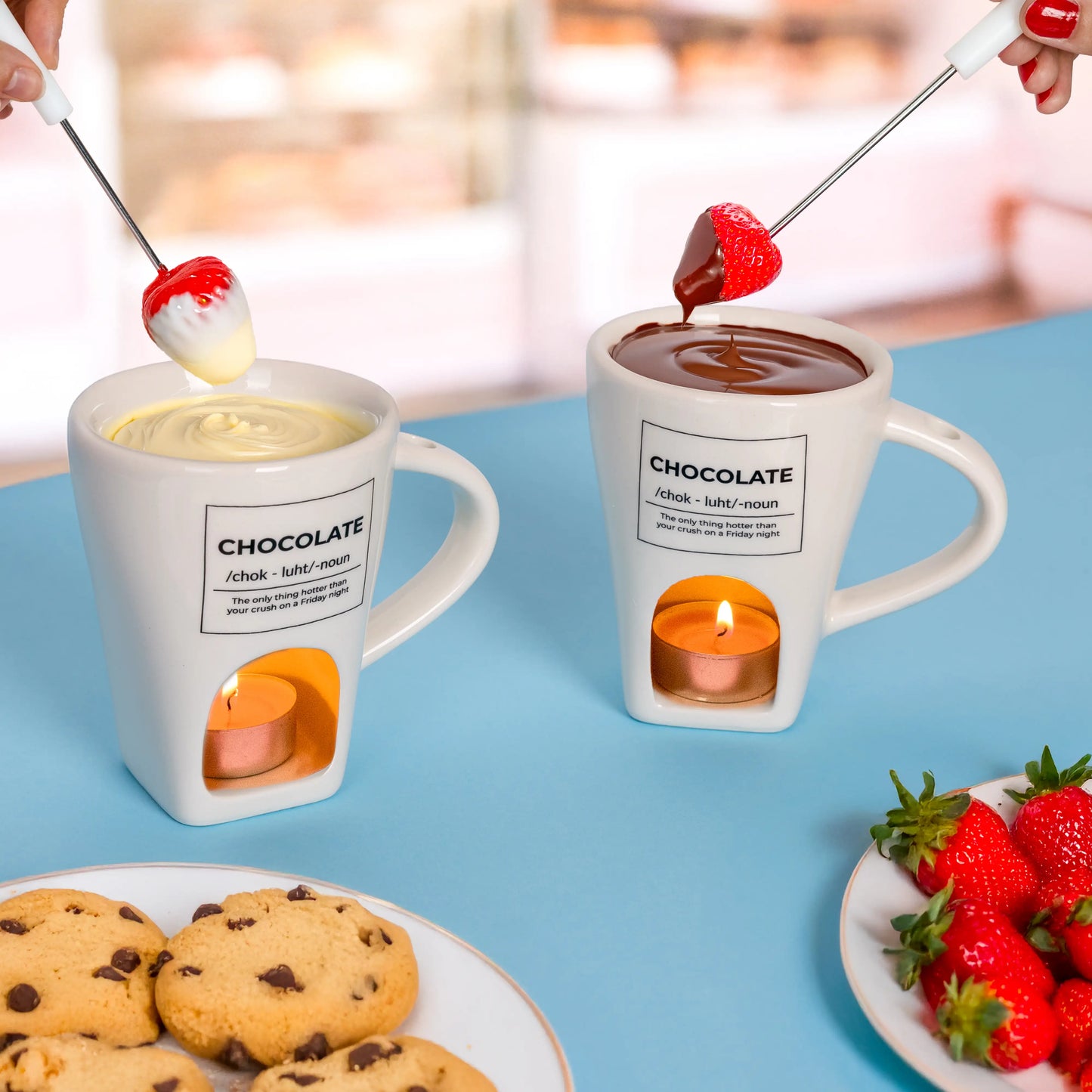 Tasse Fondue « Chocolate » – Fisura – vue 6