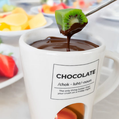 Tasse Fondue « Chocolate » – Fisura – vue 4