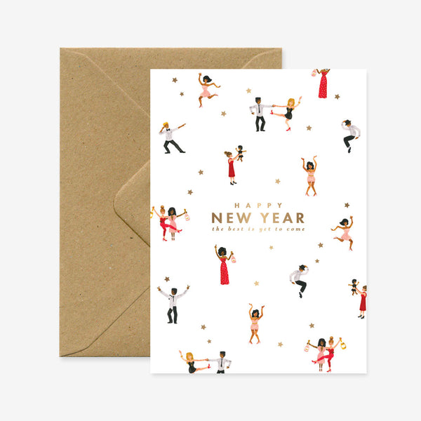 Dancers - Greeting card