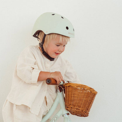 Casque Enfant - Vert Menthe Mat