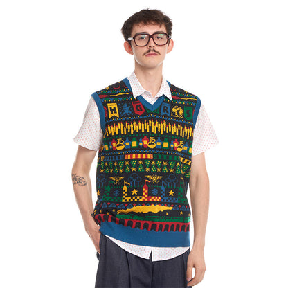 Harry Potter Knitted Christmas Tank Top