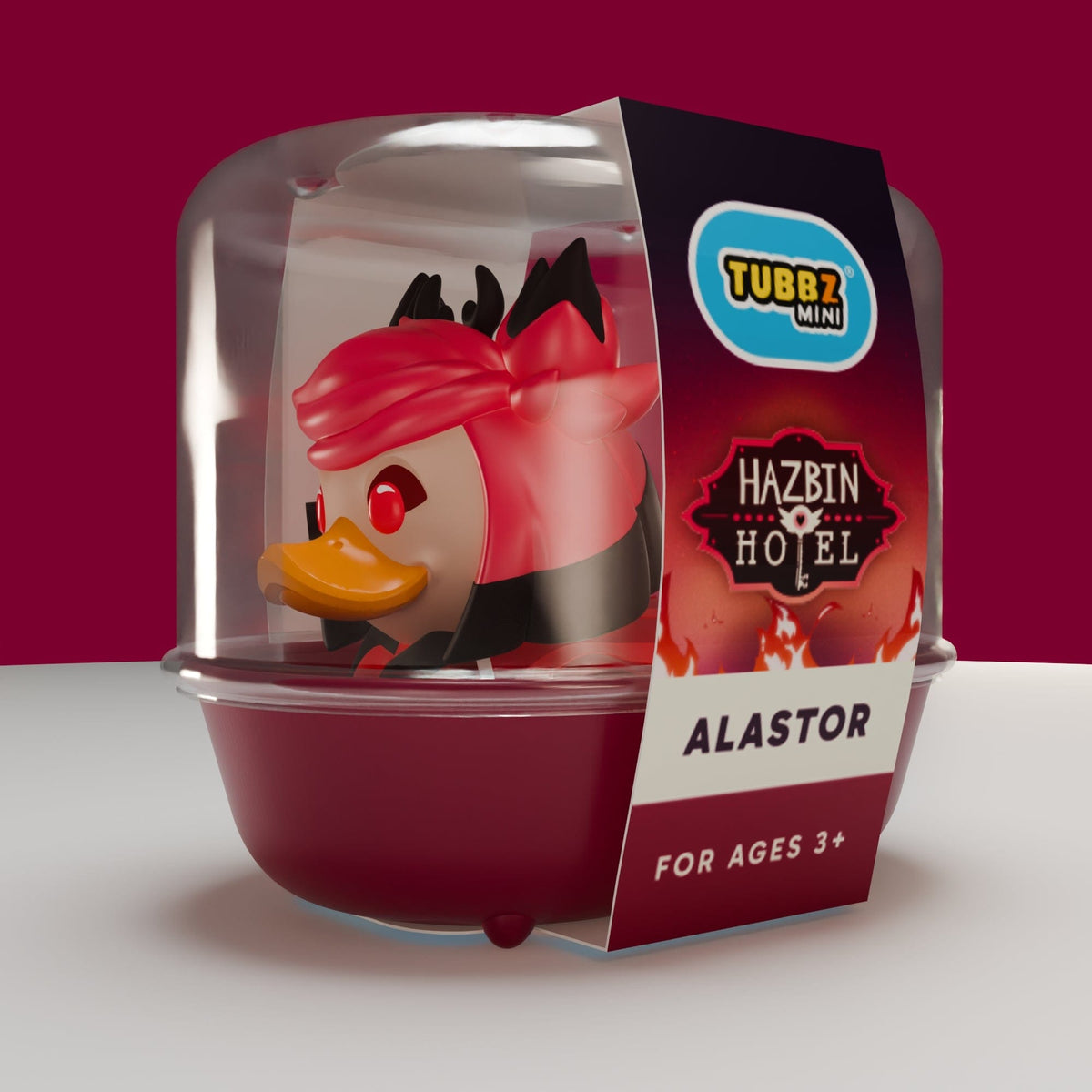 Hazbin Hotel Duck: Alastor TUBBZ (Mini Edition)