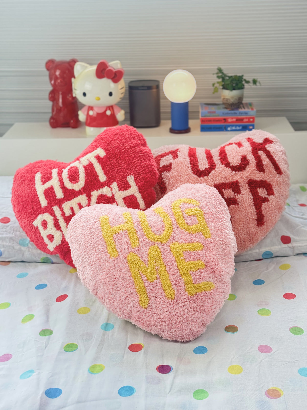 Coussin Cœur « Hug Me »