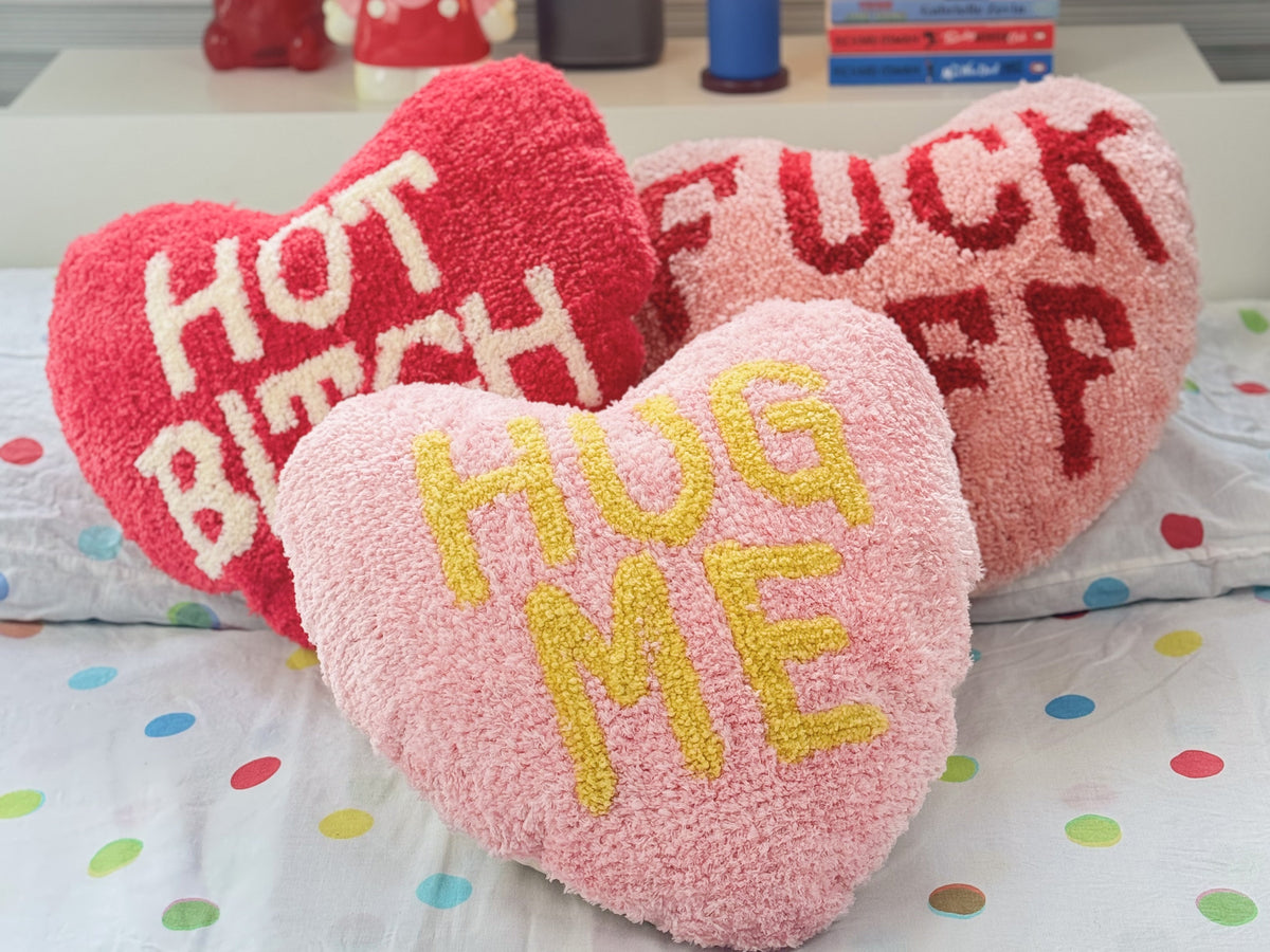 Coussin Cœur « Hug Me »