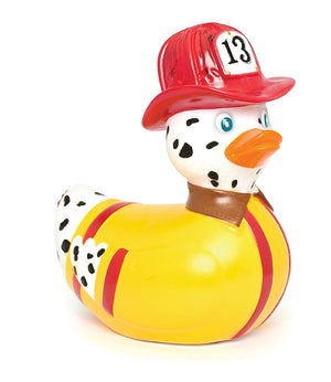 Firefighter Dalmatian Rubber Duck “Hero”
