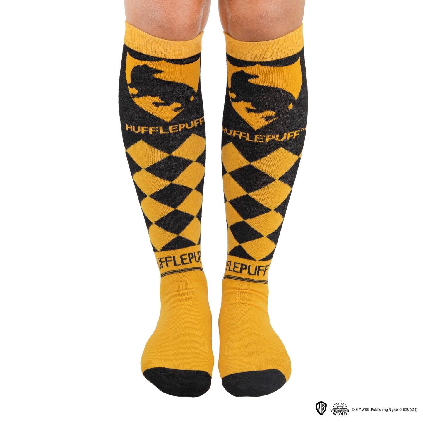 *Set of 3 Pairs of Hufflepuff Ankle Socks