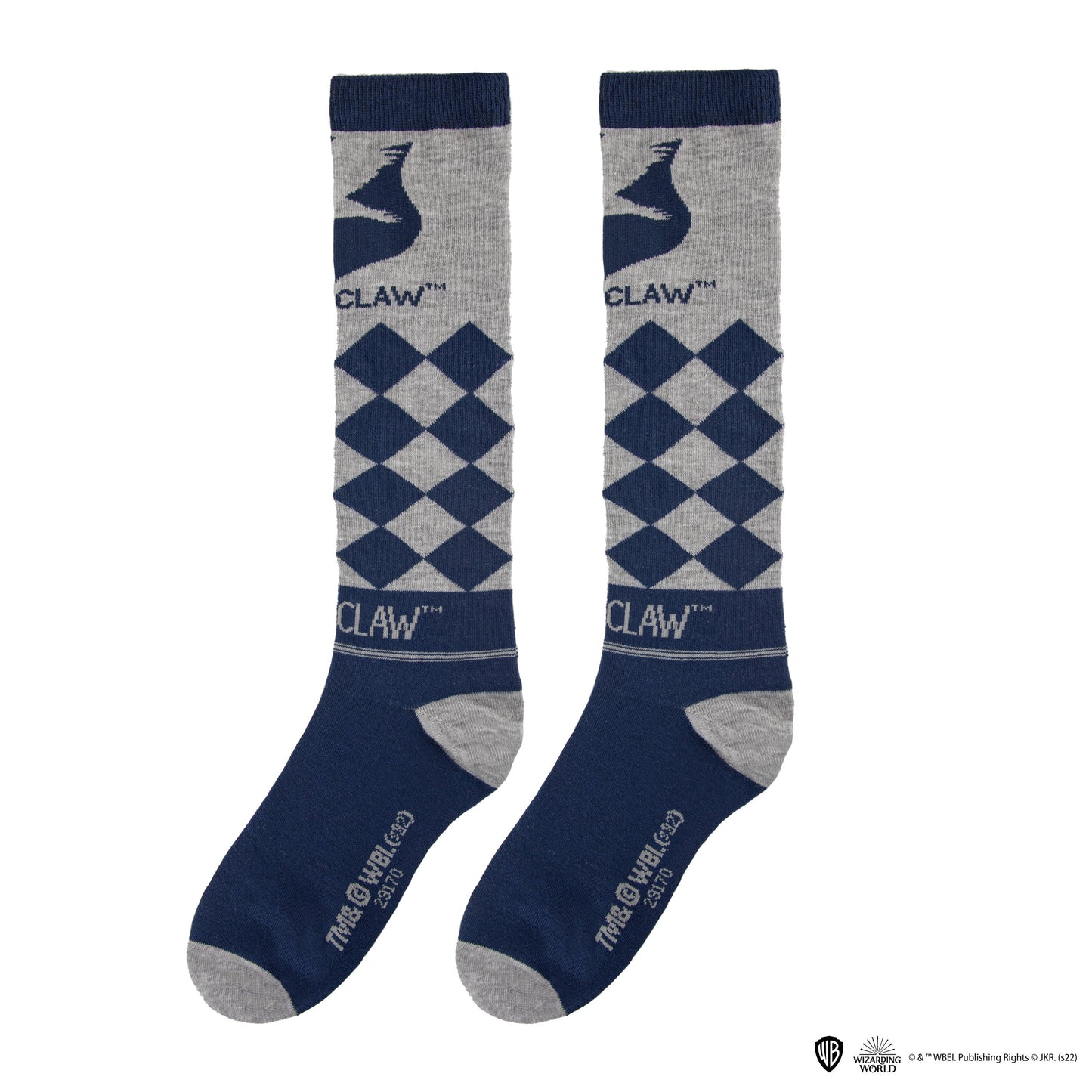 *Set of 3 Pairs of Ravenclaw High Socks