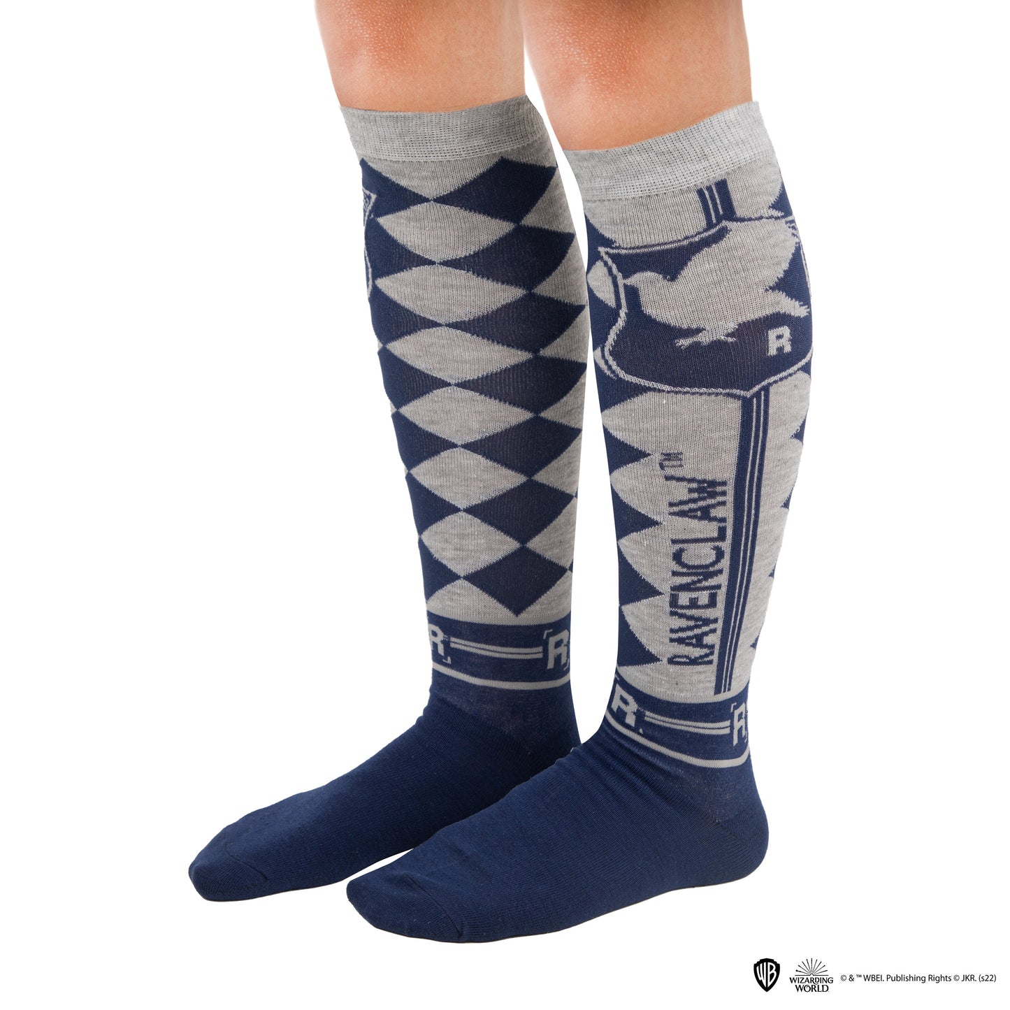 *Set of 3 Pairs of Ravenclaw High Socks
